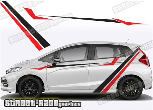 Honda Jazz racing stripes 030