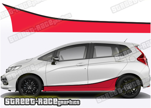Honda Jazz racing stripes 031