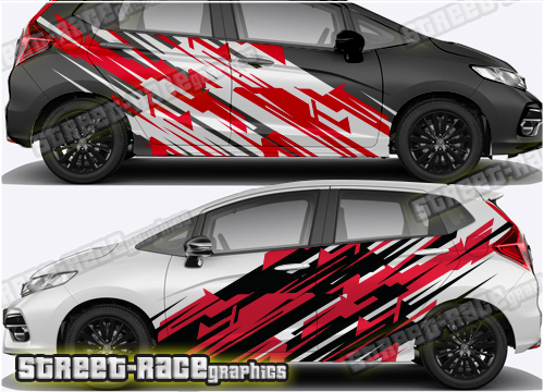 Honda Jazz rally graphics 003