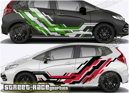 Honda Jazz rally graphics 004