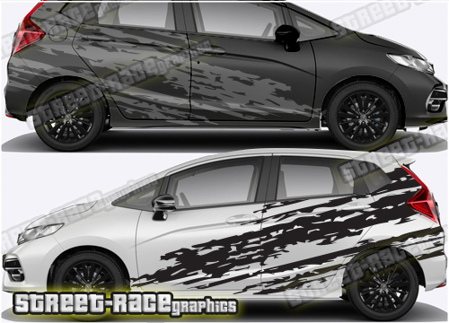 Honda Jazz rally graphics 007