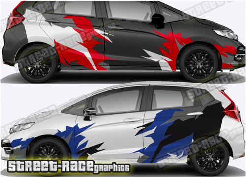 Honda Jazz rally graphics 011