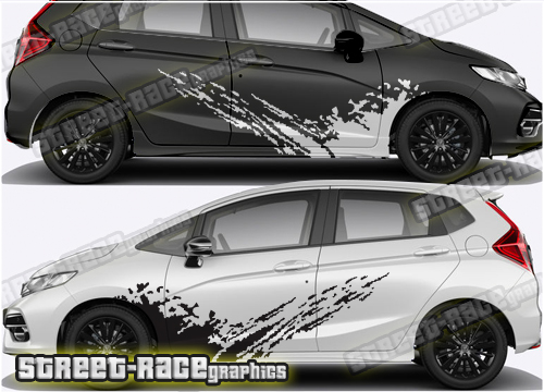 Honda Jazz rally graphics 015