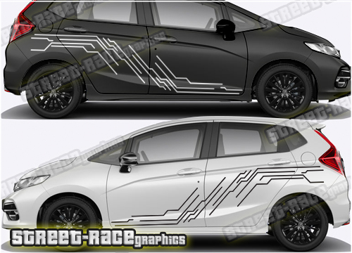 Honda Jazz rally graphics 016
