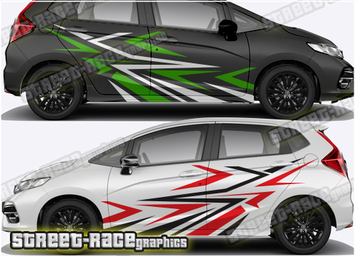 Honda Jazz rally graphics 019