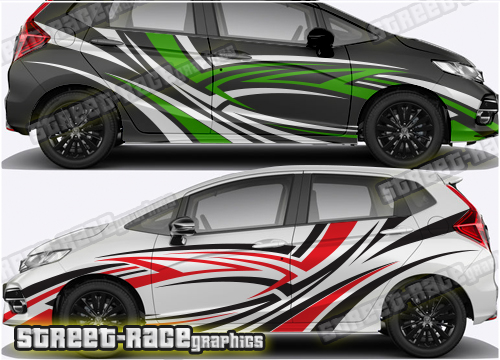 Honda Jazz rally graphics 020