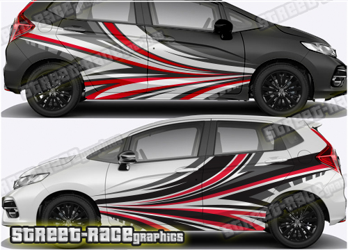 Honda Jazz rally graphics 021