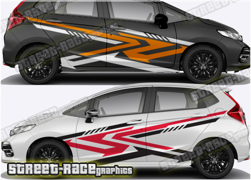 Honda Jazz rally graphics 022