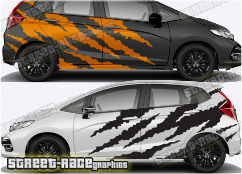 Honda Jazz rally graphics 023