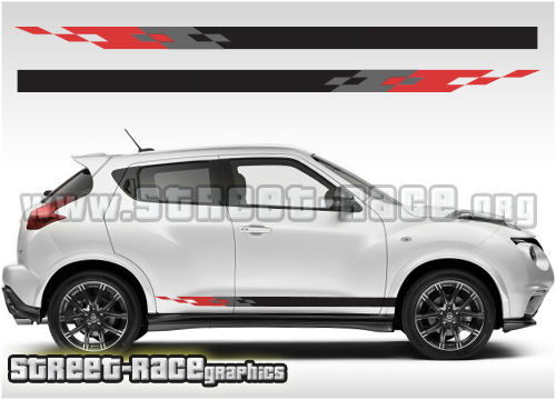 003 - Juke side racing stripes - Nismo