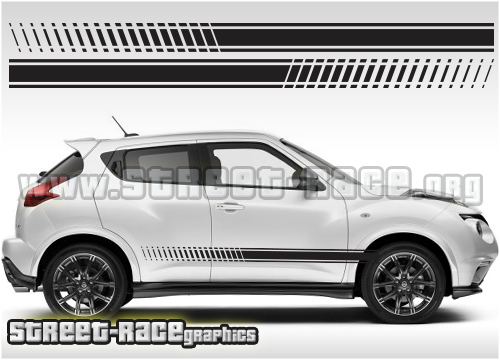 006 - Juke side racing stripes
