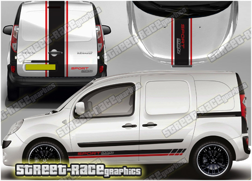 Mercedes Citan full stripes 005