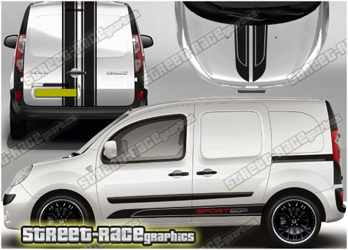 Mercedes Citan full stripes 009