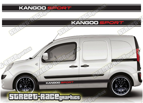 Renault Kangoo racing stripes 004