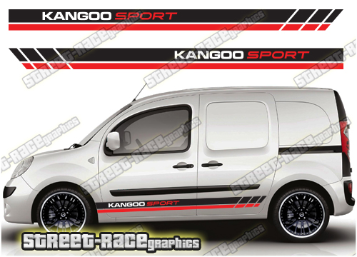 Renault Kangoo racing stripes 006
