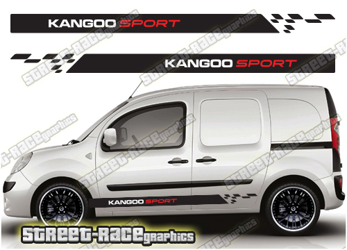 Renault Kangoo racing stripes 009