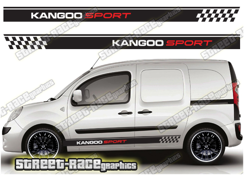 Renault Kangoo racing stripes 010