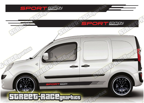 Mercedes Citan racing stripes 015
