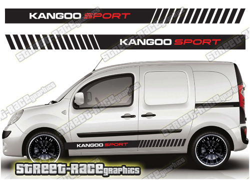 Renault Kangoo racing stripes 017