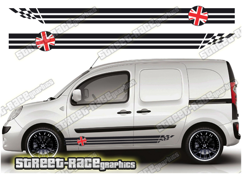 Renault Kangoo racing stripes 021