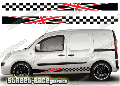 Renault Kangoo racing stripes 023