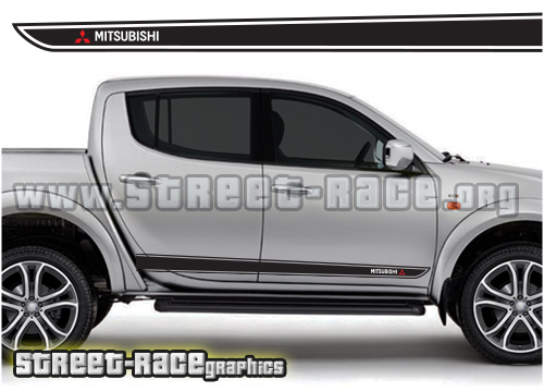 019 - L200 side door stripes