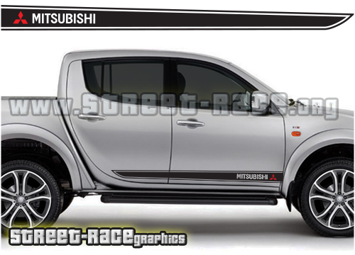 020 - L200 side door stripes