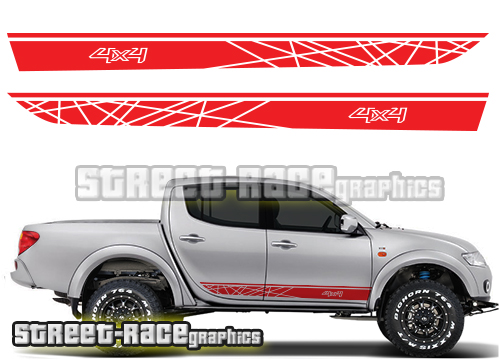 032 - L200 racing stripes