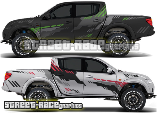039 - Mitsubishi L200 rally raid graphics