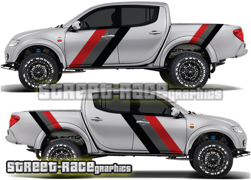 046 - Mitsubishi L200 rally raid graphics