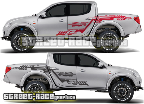 059 - L200 Large bed / tub graphics