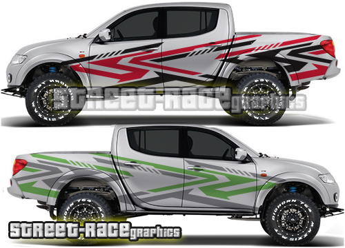 067 - Mitsubishi L200 4x4 graphics