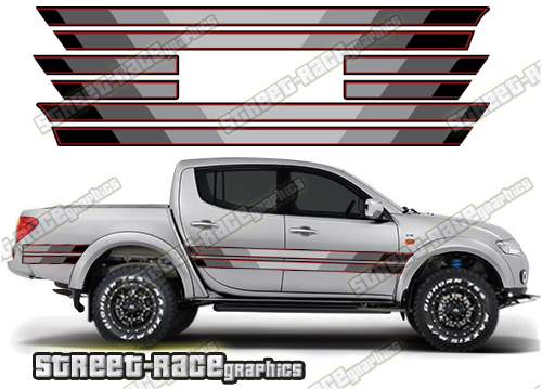 101 - L200 racing stripes