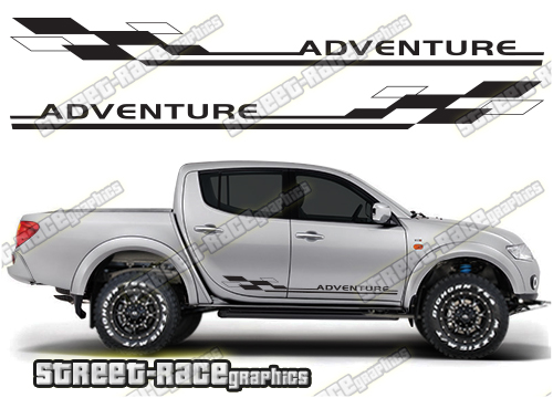 111 - L200 racing stripes