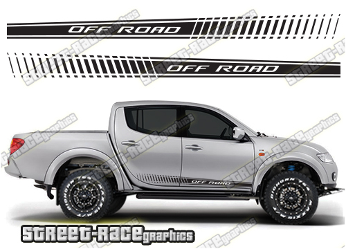 112 - L200 racing stripes