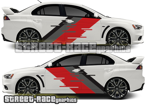 008 Mitsubishi Lancer Rally / Drift graphics