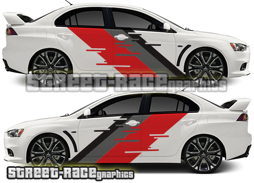 010 Mitsubishi Lancer Rally / Drift graphics