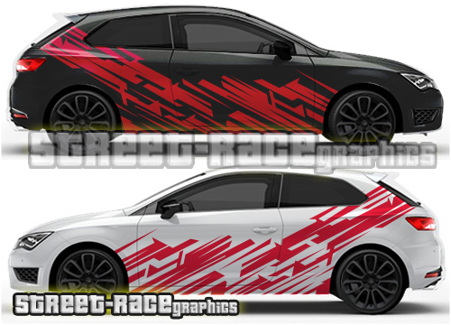 Seat Leon rally graphics 002