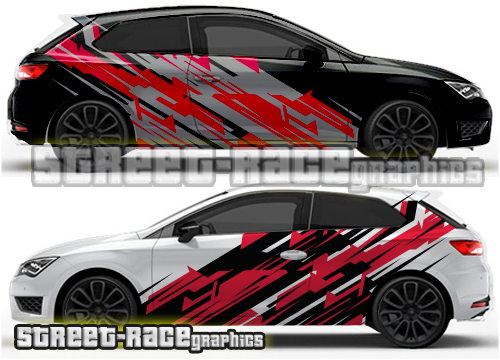 Seat Leon rally graphics 003