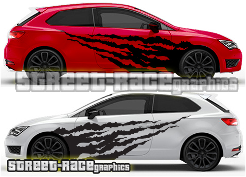 Seat Leon rally graphics 006