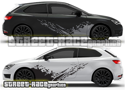 Seat Leon rally graphics 015