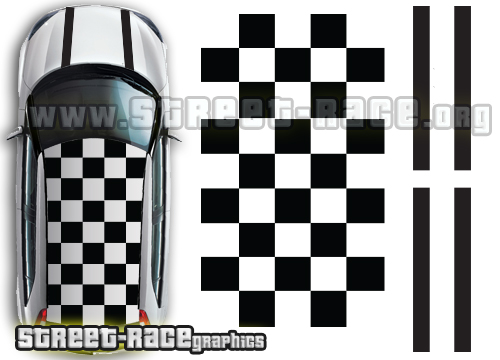 MG OTT 007 stripes & roof squares