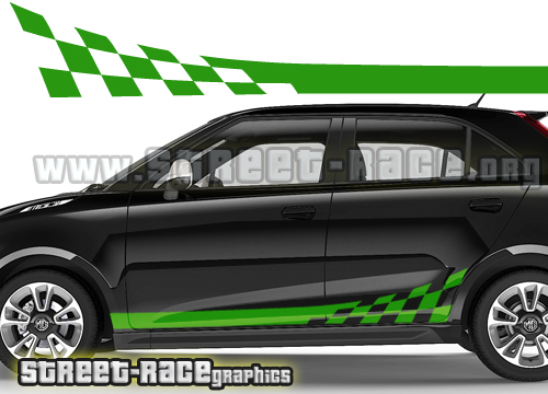 MG side stripe/flag 006