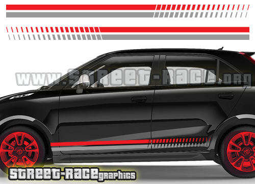 MG racing stripes 003