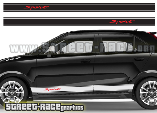 MG racing stripes 008