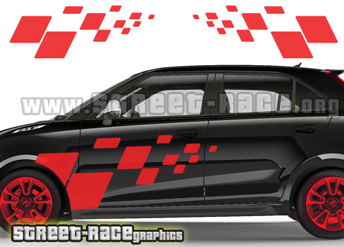 MG large side squares/flags 016