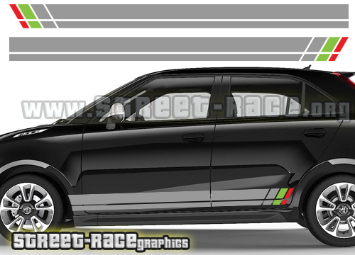 MG racing stripes 018