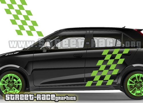 MG large side squares/flags 023