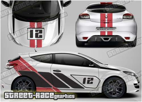 Megane rally graphics 090