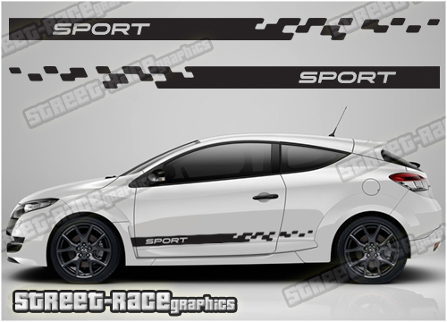 Megane side stickers 105
